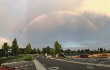 Rainbow in California