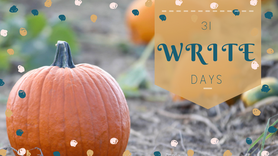 Write 31 Days Logo